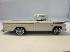 Greenlight 1967 DODGE D-100 White 1967 Pickup Truck loose 3D lowrider wheel swap