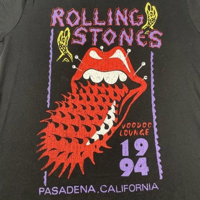 Rolling Stones Voodoo Lounge T Shirt Sz L Rose Bowl 1994 Pasadena