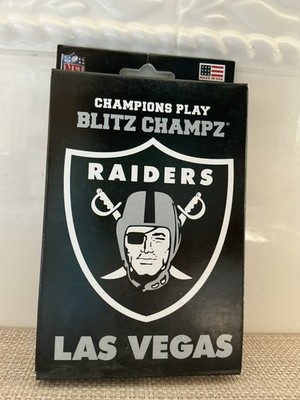 NFL Blitz Champz Card Game Las Vegas Raiders Champion Play Official Brand New