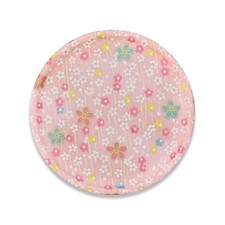 TATSU-CRAFT Yuzen Washi Coasters with Small Flower and Snowstorm Designs