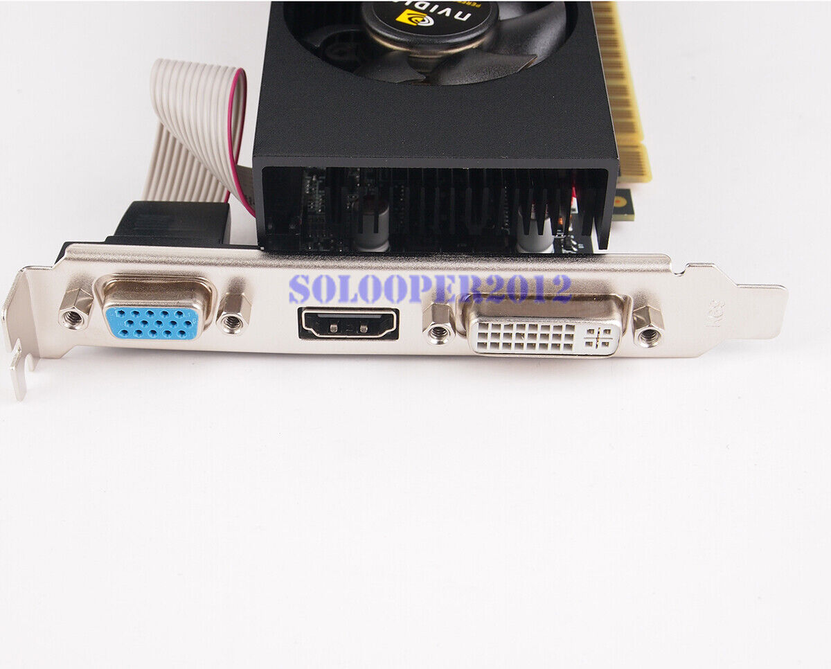 New MQX GeForce GTX 750 4GB OR GeForce GT 730 4GB PCIe Low Profile Video  Card US