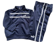PUMA NWT Boys 2PC  Suit  Jacket Pants set size 18 months