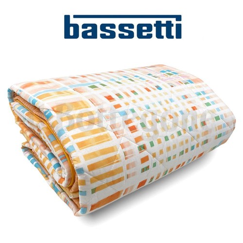 Copriletto trapuntato matrimoniale primaverile estivo trapuntino Bassetti aranci - Foto 3 di 4