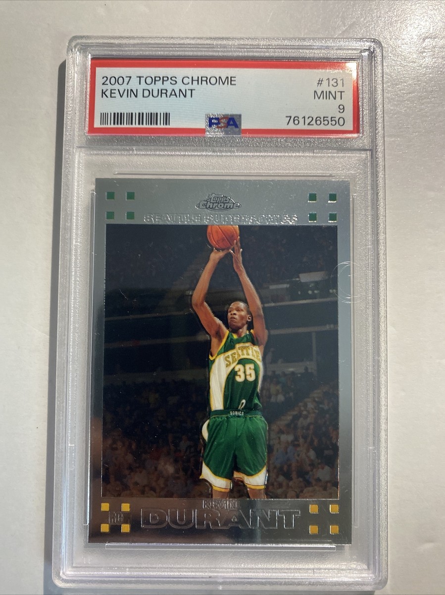 その他 2007-08 Topps Chrome Kevin Durant RC 2007-08 Topps Chrome #131 Kevin Durant (RC) PSA 9 | eBay