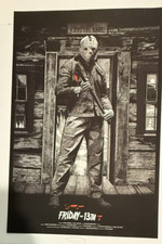 Friday The 13th Jason 24x36 Giclee Print Poster Part 3 x/75 Camp Crystal Lake