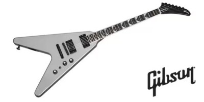 Gibson Dave Mustaine Flying V EXP Silver Metallic w/Hard