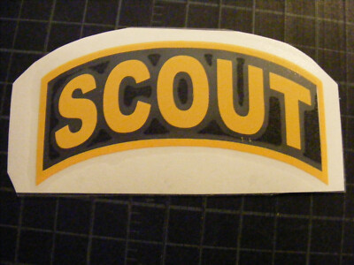 Scout Window Sticker US Army Scout Tab Sticker Vinyl Decal, Scout Tab, Cav Scout, | eBay