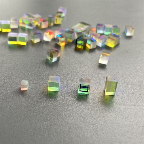 100pcs 2mm/3mm/4mm Mini Prism Defective RGB Combiner Prism f DIY Decoration