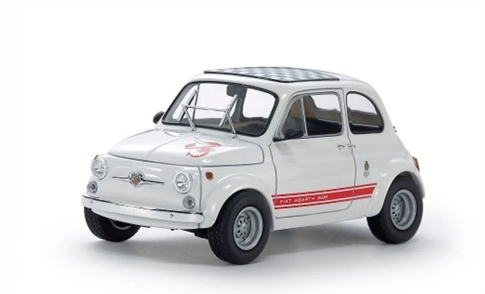 FIAT 500 Abarth 695 SS Cinquecento Tamiya 24173 1/24 Plastic Model Kit New Nuovo - Immagine 4 di 4