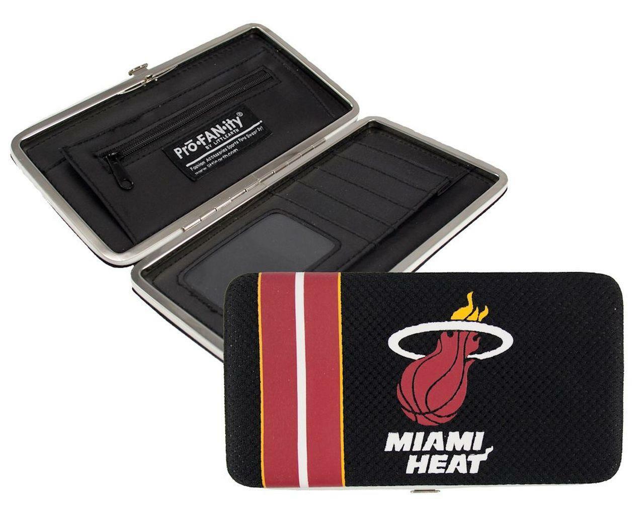 Miami Heat Shell Mesh Wallet [NEW] NBA ID Holder Money Cash Card Purse ...