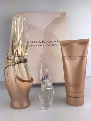 donna karan cashmere aura set