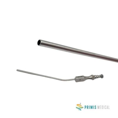 Jarit 285-456 Frazier Suction Tube 7-1/2'' Angular 4'' Working Length 12F