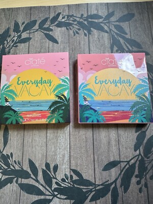 Ciate London Everyday Vacay Eye & Face Eyeshadow Palette 10g .35 oz 12 Shades