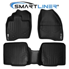 SMARTLINER Floor Mats 2015-2016 Ford Explorer 7 Passenger (With Center Console)
