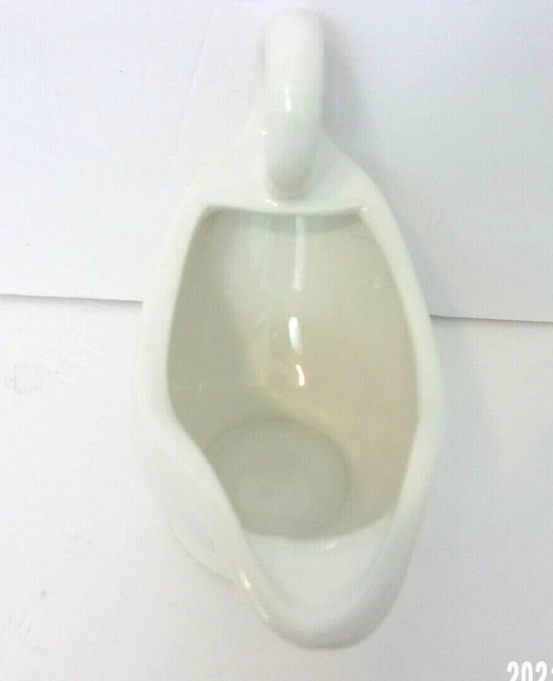 Barco de salsa de vidrio cerámico blanco hecho en Italia 7,5 W X 5 L X 3 D acabado brillante Foto 2 de 4