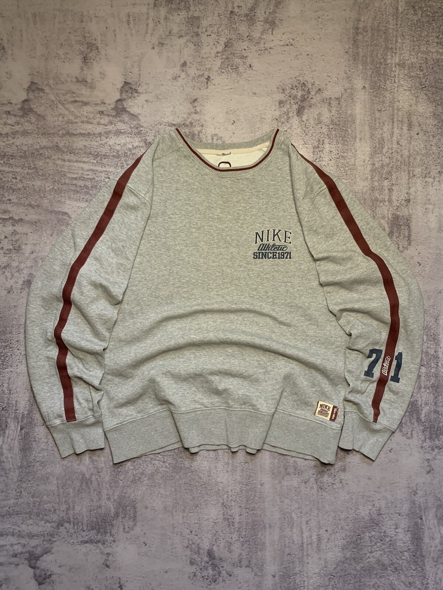 Vintage Nike Athletics Since 1971 Crewneck Sweatshirt Large