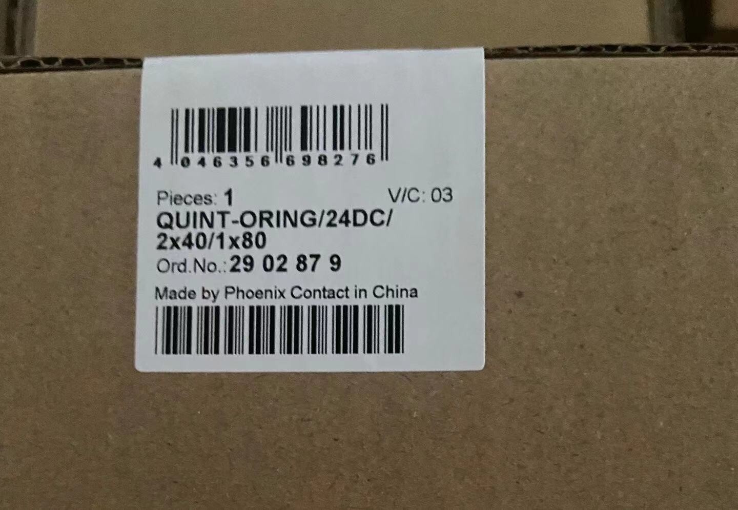 Phoenix CONTACT QUINT-ORING/24DC/2X40/1X80 2902879 Redundant via UPS ...