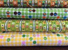 ROBERT KAUFMAN-URBAN CIRCUS COLLECTION- VARIOUS FABRICS- BY THE YARD