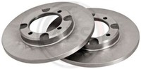 2X A.B.S. 15522 Bremsscheibe Vorne FüR Mitsubishi