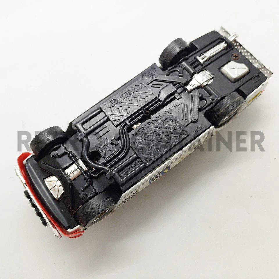 Macchinine - Die-Cast Models Scala 1:24 Bburago Mercedes 450 SEL Rally London - Immagine 3 di 3