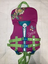 PINK SPEEDO NEOPRENE INFANT LIFE JACKET LESS THAN 30lbs