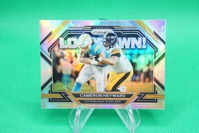 2022 Prizm Lockdown! Prizms Silver #9 Cameron Heyward Pittsburgh Steelers CS5
