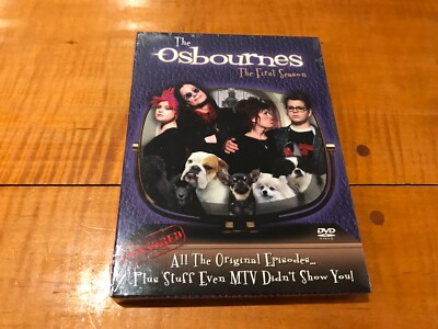 The Osbournes - The First Season (DVD, 2003, 2-Disc Set, Censored Version) New