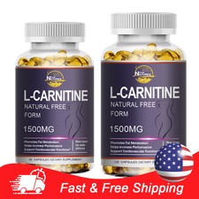 Acetyl L-Carnitine 1500 mg Capsules Nervous System Health Antioxidant Capsules