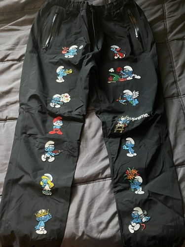 Supreme Smurfs Goretex Pants Size Large 