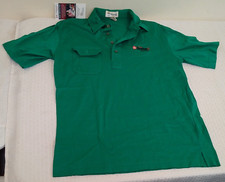 Vintage 1980s Texaco Team Polo Shirt DAVEY ALLISON Autographed Signed JSA NASCAR