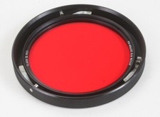 HYCON CLASS III RED FILTER, PART NO. 120769-3A, 3-PIN MOUNT 4"/177034
