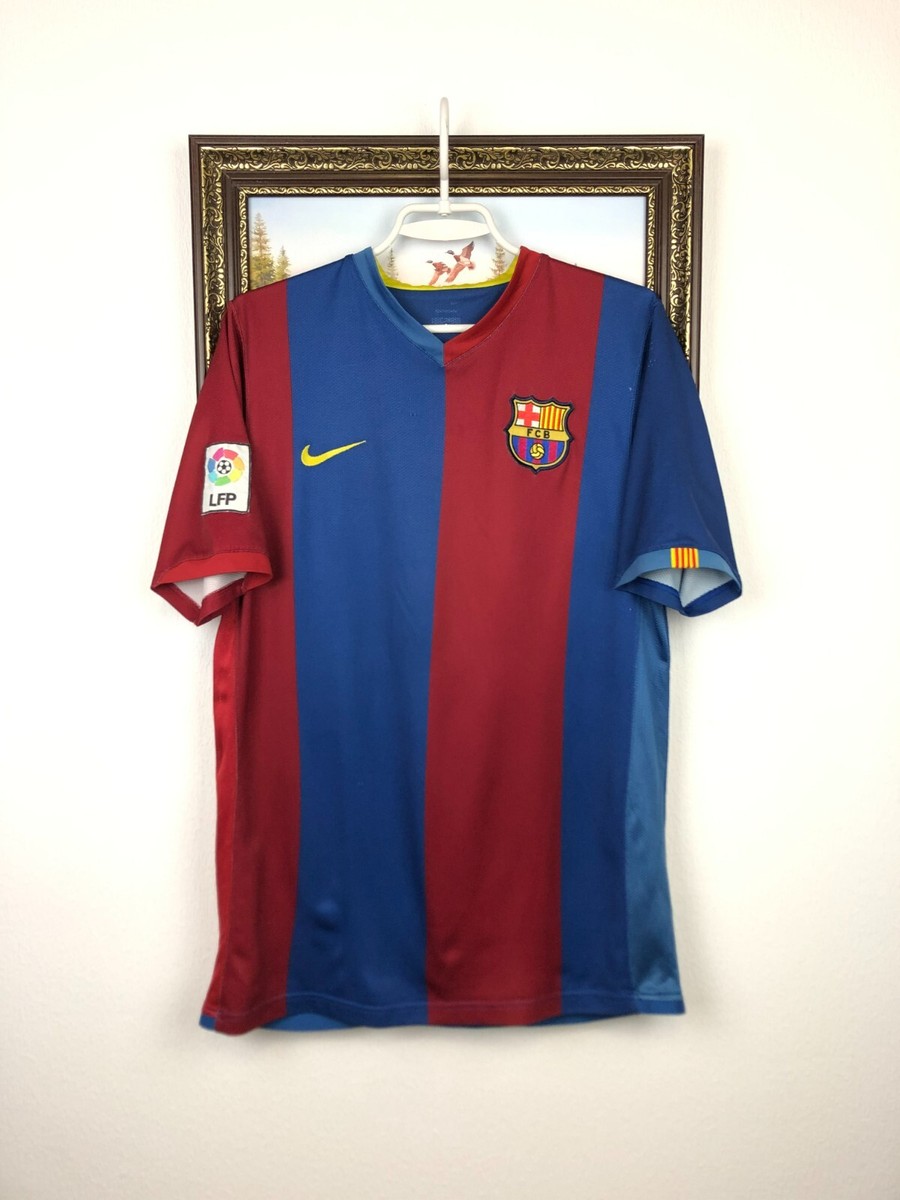 Barcelona Home football shirt 2006 Soccer Nike Jersey Mens
