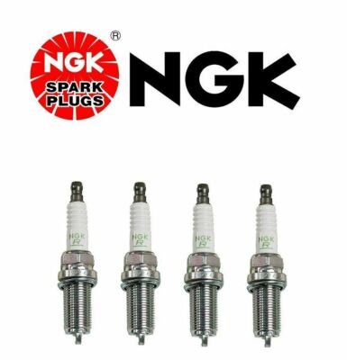 NGK V-Power Spark Plug Copper Core 14mm Thread Set of 4 6376 LFR5A-11