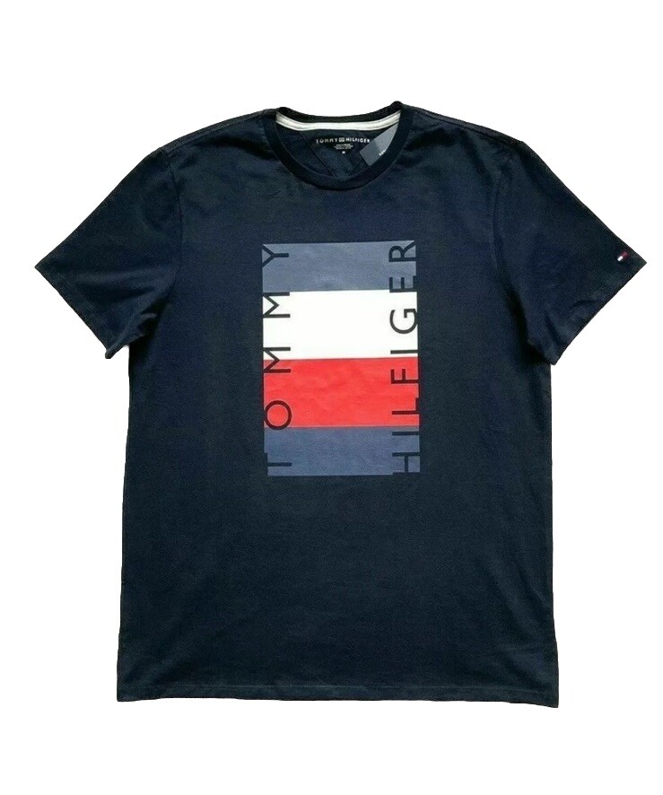 Tommy Hilfiger Men's Short Sleeve Logo T-Shirt Size: M