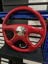 Raptor 15 Treasure Red Wood Steering Wheel