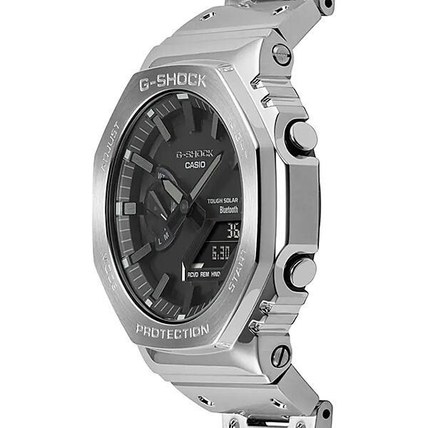 CASIO G-SHOCK GM-B2100D-1AJF Black FULL METAL Silver Solar Men for