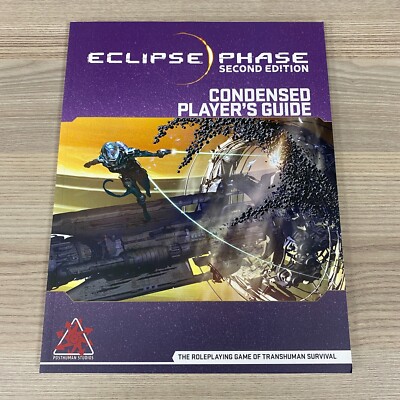 ECLIPSE PHASE SECOND EDITION CONDENSED PLAYERS GUIDE SOFTBACK POSTHUMAN STUDIOS