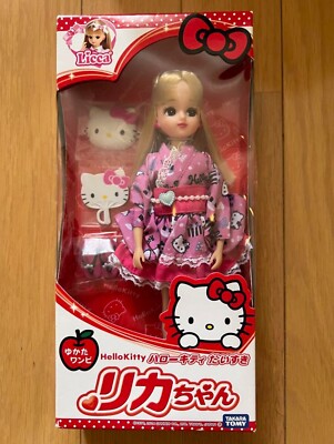 Takara Tomy Licca-chan Doll Hellow Kitty x Licca-chan from Japan Rare ...