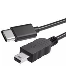 USB-C to Mini USB Cable,Type-C to Mini-B Charging Cord Compatible with GoPro Her