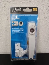 Wright Products VK333X3WH Keyed Tie-Down Push Button Handle, White