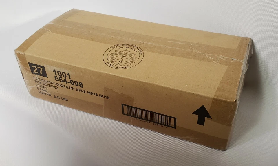 18 Pack- Ecosmart 35W Equivalent Bright White MR16 GU5.3 Dimmable LED Light Bulb - Image 4 of 4