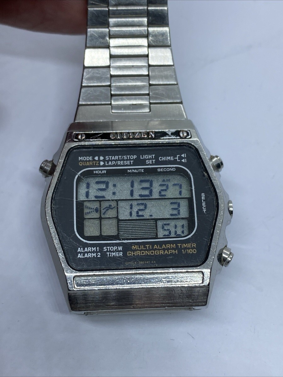 CITIZEN シチズンクオーツ 4MJ-2 木製クク時計 1980年代 Yahoo