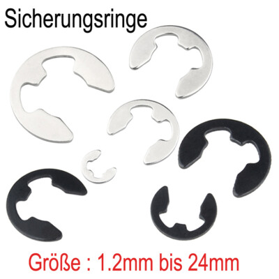 Sicherungsringe Set - 450-teilig Für Auto, Lager & Zahnräder