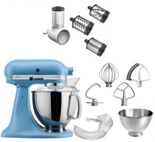 Original KitchenAid Artisan 5KSM175PSEVB in Vintage Blue Paket 1 (Zustand: Neu)