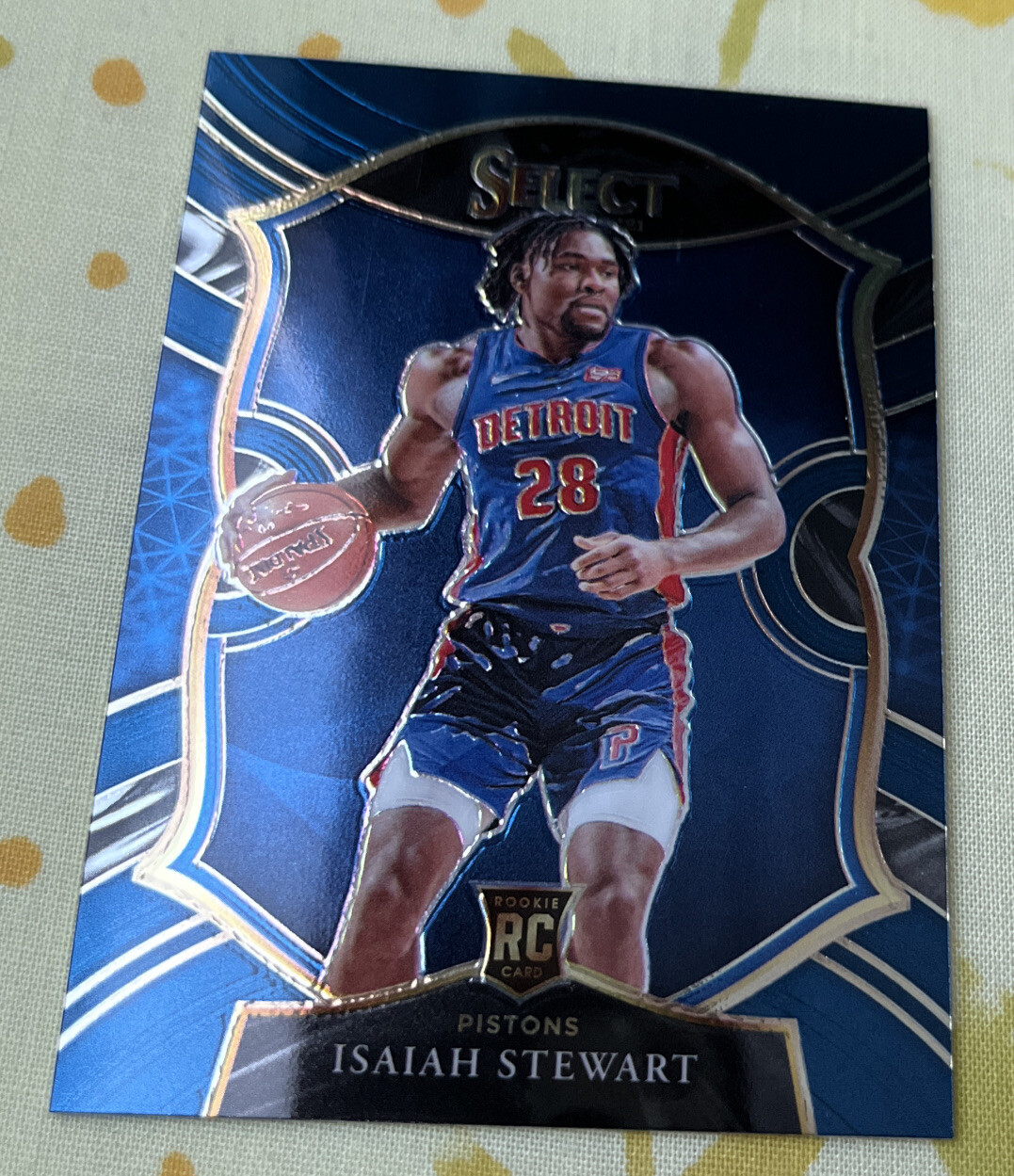 ISAIAH STEWART 2020-21 Select Concourse Blue Exclusive RC