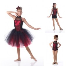 3 Pieces Child 6X7 Romantic Tutu Ballet Dance Costume Shorts GLAD YOU CAME