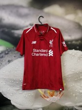 Liverpool 2018 - 2019 home shirt jersey New Balance size S