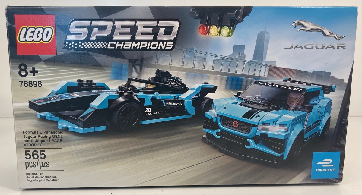 BOX ONLY Lego Speed Champions Formula E Panasonic Jaguar GEN2
