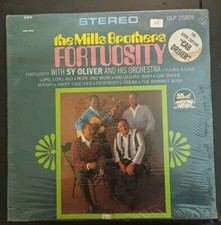 The Mills Brothers - Fortuosity Vinyl LP SEALED Hype Dot DLP 25809 VTG Cutout