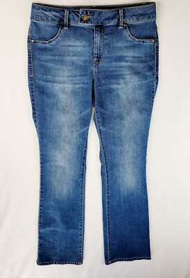 D Jeans Stretch Flare Leg Womens Size 10
